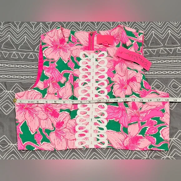 Lilly Pulitzer Leif Maxi Set In Hibis Kiss Size 12 NWT - Picture 9 of 13